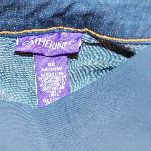 Catherines Yoga Stretch Shaped Capri NWT 0X 14/16W - Picture 6 of 7